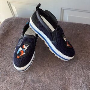 MSGM embroidered platform sneakers size 37 EU 6.5 US